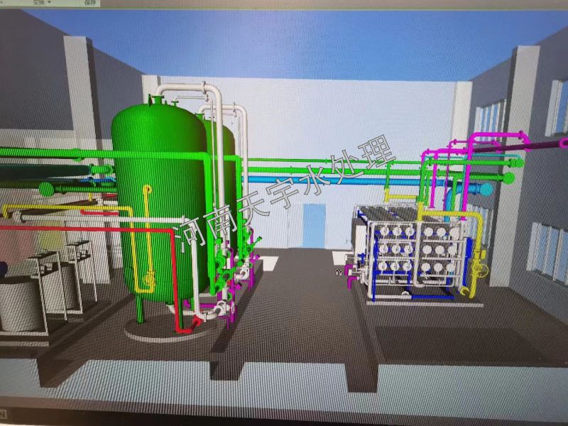 純水設(shè)備設(shè)計圖